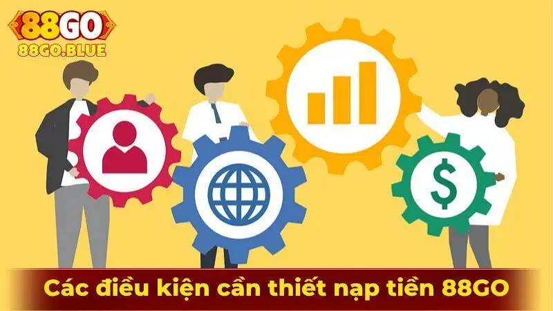 Các điều kiện cần thiết nạp tiền 88GO